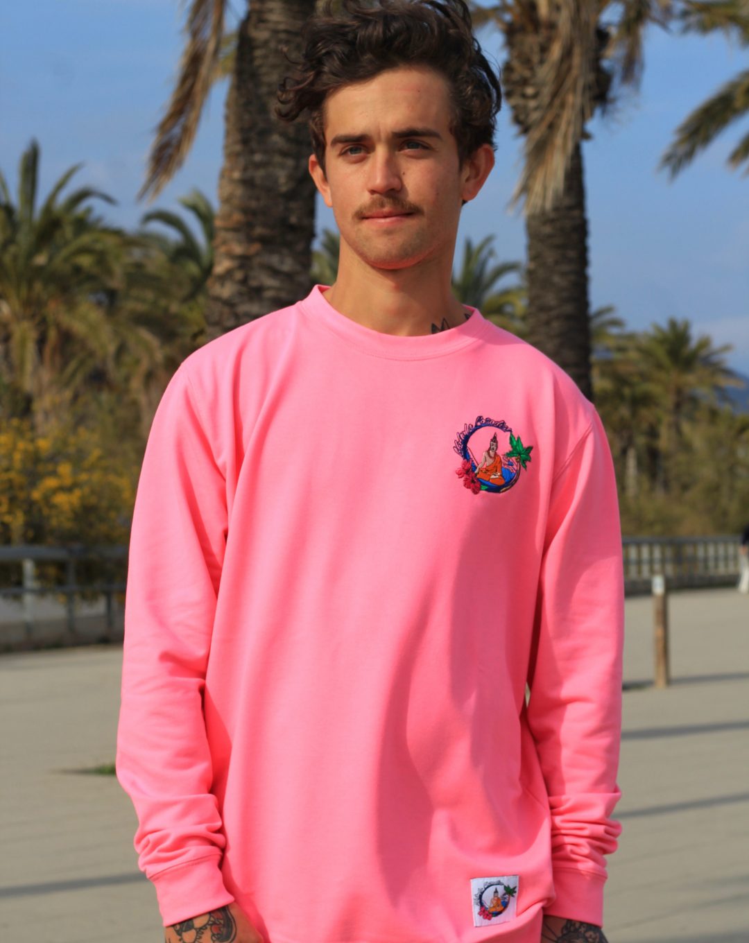 Sudadera Pink Mahalo