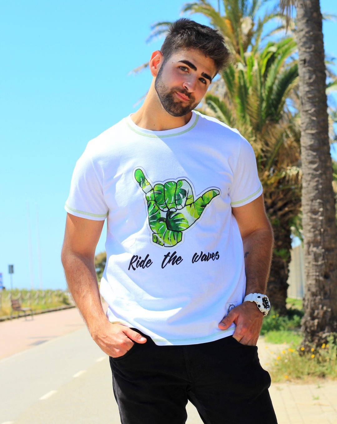 Camiseta Ride The Waves