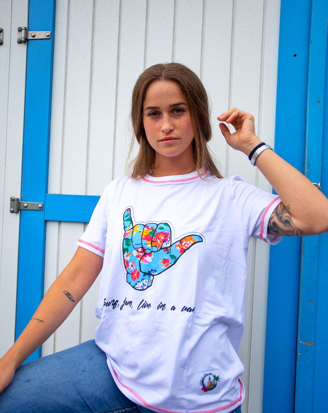 Camiseta Surf, Jam, Live in a Van
